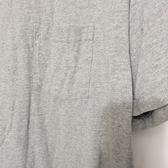 Champion Men's Gray Pocket Ringer T-Shirt - Picture 3 of 8